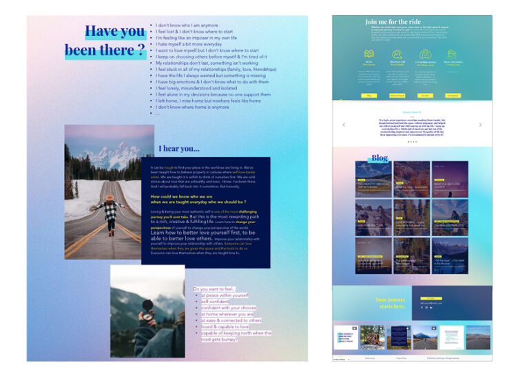 Images of Web Design for En route with Coco